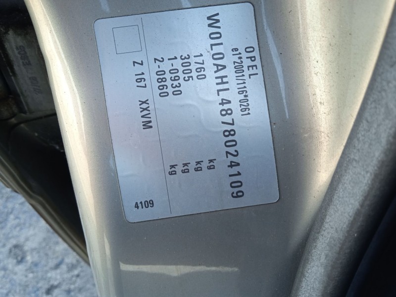 opel astra h (a04) del año 2006