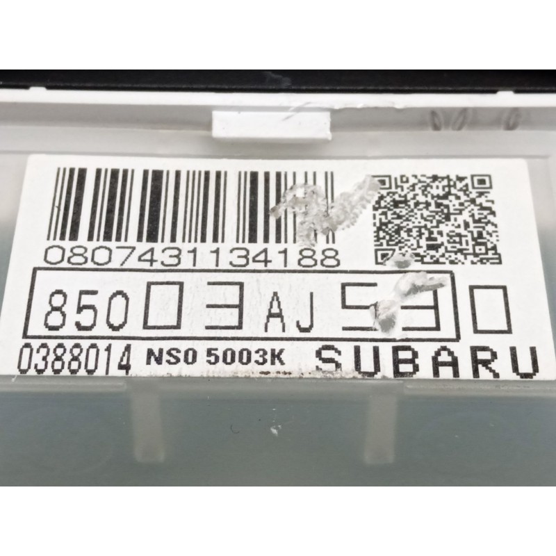 Recambio de cuadro instrumentos para subaru legacy kombi/outback b14 2.5 cat referencia OEM IAM 85003AJ530  