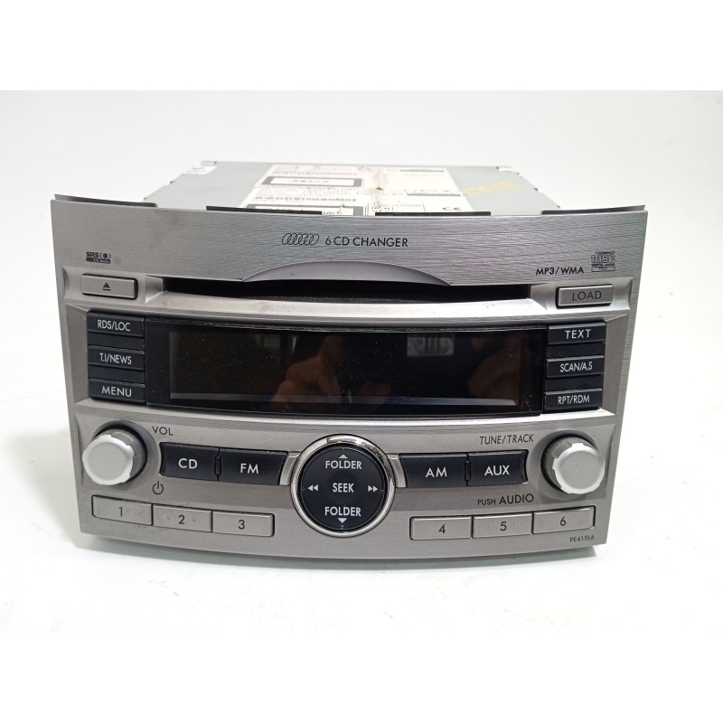 Recambio de sistema audio / radio cd para subaru legacy kombi/outback b14 2.5 cat referencia OEM IAM 86201AJ410  
