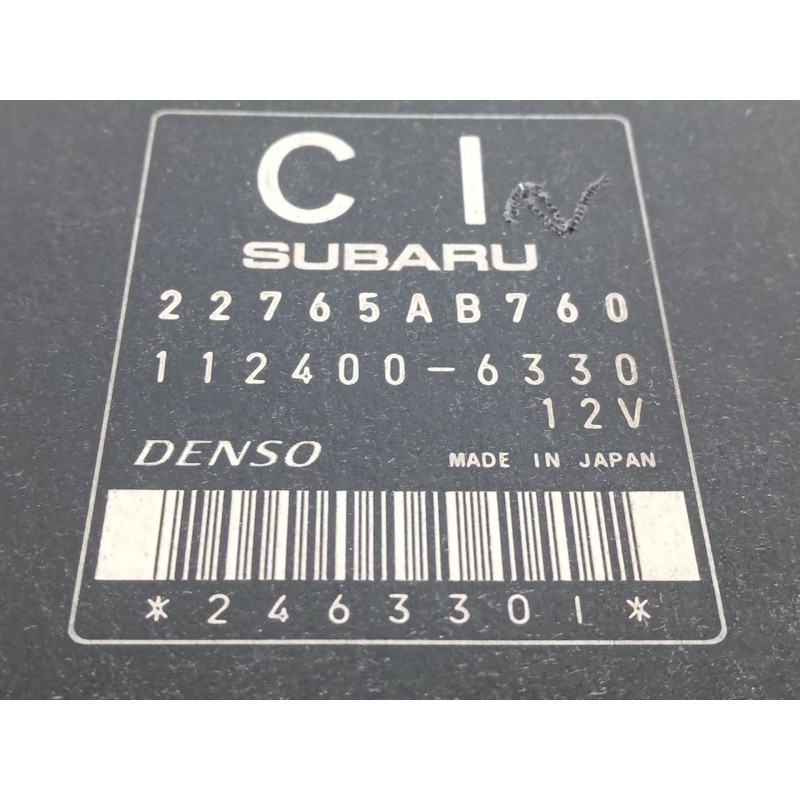 Recambio de modulo electronico para subaru legacy kombi/outback b14 2.5 cat referencia OEM IAM 22765AB760  1124006330