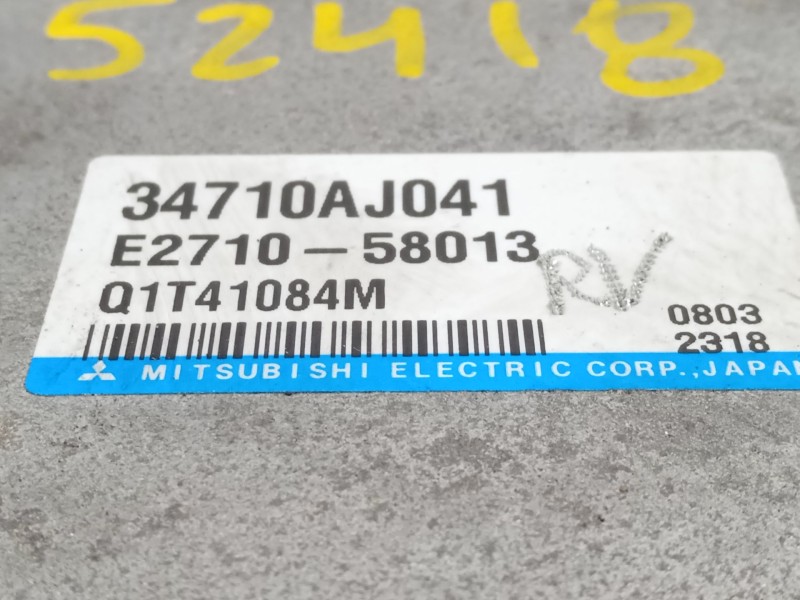 Recambio de modulo electronico para subaru legacy kombi/outback b14 2.5 cat referencia OEM IAM 34710AJ041 Q1T41084M E271058013