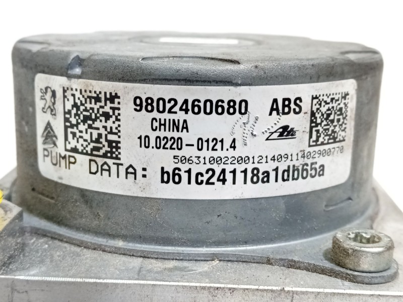 Recambio de abs para citroën c3 tonic referencia OEM IAM 9802460680  10022001214