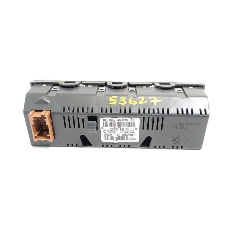 Recambio de pantalla multifuncion para citroën c3 tonic referencia OEM IAM 98037778XT  NS13228557