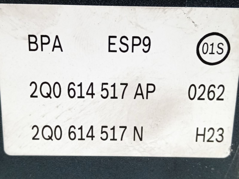 Recambio de abs para seat ibiza (kj1) 1.0 fr referencia OEM IAM 2Q0614517AP  0265956685