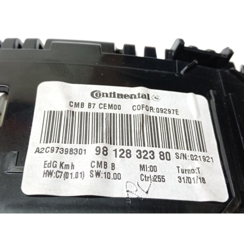 Recambio de cuadro instrumentos para citroën c4 lim. tonic referencia OEM IAM 9812832380  A2C97398301