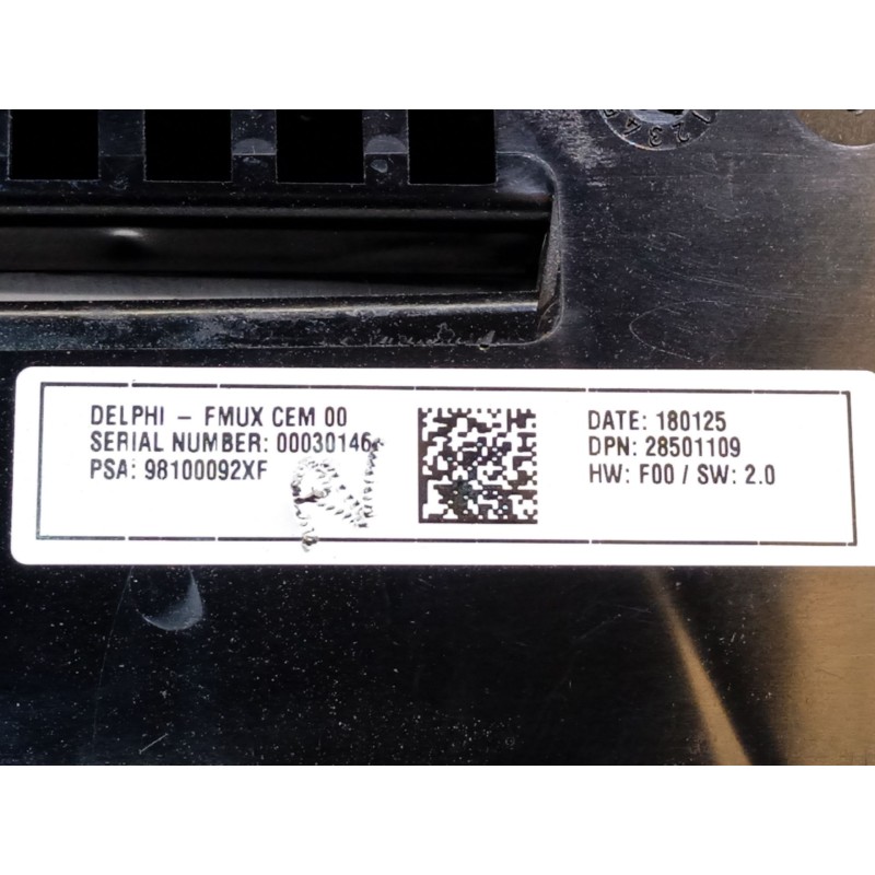 Recambio de mando climatizador para citroën c4 lim. tonic referencia OEM IAM 98100092XF  