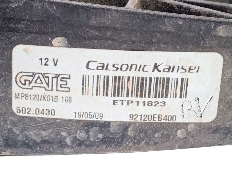 Recambio de electroventilador para nissan pathfinder (r51) 2.5 dci diesel cat referencia OEM IAM 92120EB400  