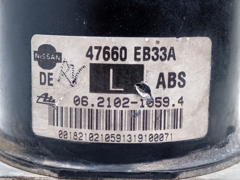 Recambio de abs para nissan pathfinder (r51) 2.5 dci diesel cat referencia OEM IAM 47660EB33A  06210951453