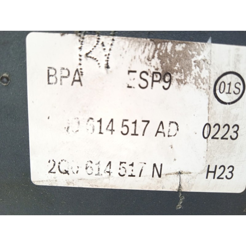 Recambio de abs para volkswagen polo 1.0 tsi referencia OEM IAM 2Q0614517AD 2265106584 269902