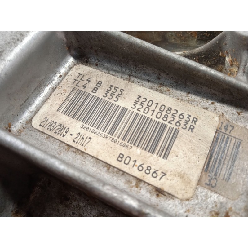 Recambio de caja cambios para dacia duster (hm_) 1.3 tce 130 (hmmf) referencia OEM IAM TL4355 320108263R 