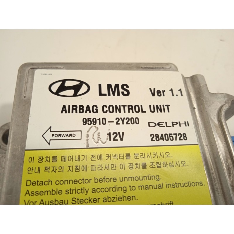 Recambio de centralita airbag para hyundai ix35 (lm, el, elh) 1.7 crdi referencia OEM IAM 959102Y200  28405728