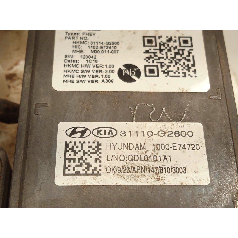 Recambio de bomba combustible para kia niro i (de) 1.6 gdi hybrid referencia OEM IAM 31110G2600  