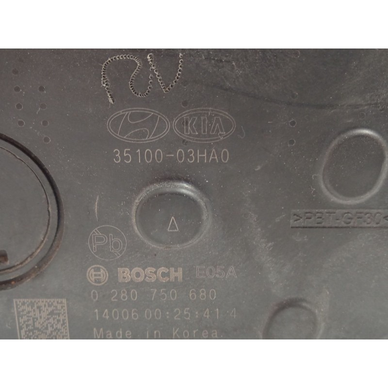 Recambio de caja mariposa para kia niro i (de) 1.6 gdi hybrid referencia OEM IAM 3510003HA0  0280750680