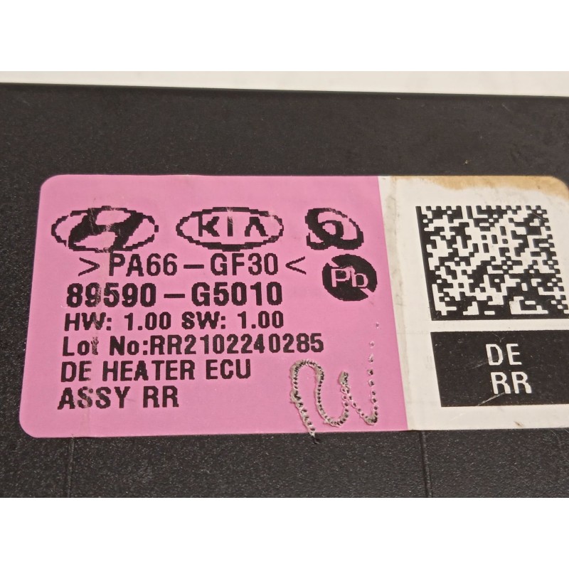 Recambio de modulo electronico para kia niro i (de) 1.6 gdi hybrid referencia OEM IAM 89590G5010  
