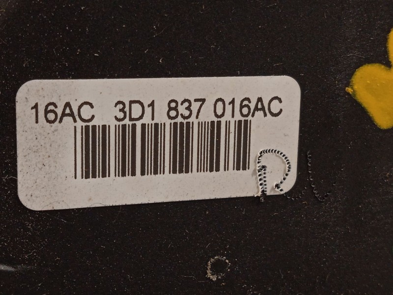 Recambio de cerradura puerta delantera derecha para volkswagen touran (1t1, 1t2) 2.0 tdi referencia OEM IAM 3D1837016AC  