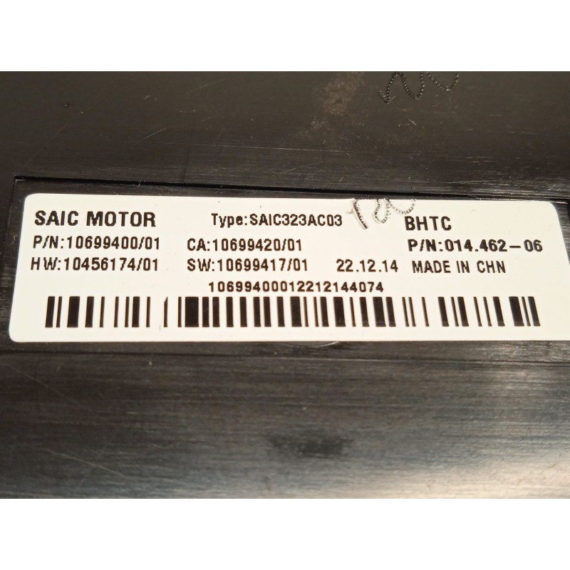 Recambio de modulo electronico para mg mg hs 1.5 t (sas23) referencia OEM IAM 10699400  