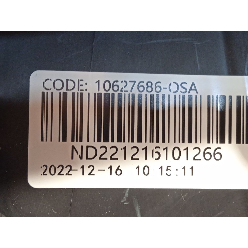 Recambio de guantera para mg mg hs 1.5 t (sas23) referencia OEM IAM 10627686  