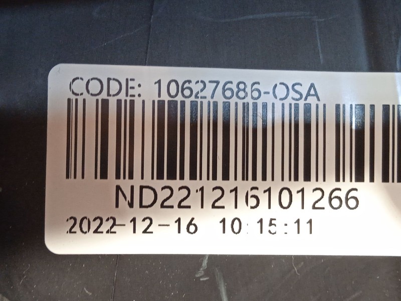 Recambio de guantera para mg mg hs 1.5 t (sas23) referencia OEM IAM 10627686  