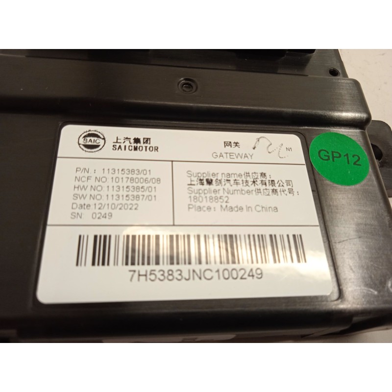 Recambio de modulo electronico para mg mg hs 1.5 t (sas23) referencia OEM IAM 1135383  