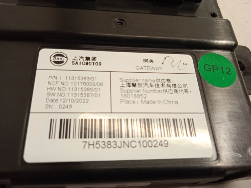 Recambio de modulo electronico para mg mg hs 1.5 t (sas23) referencia OEM IAM 1135383  