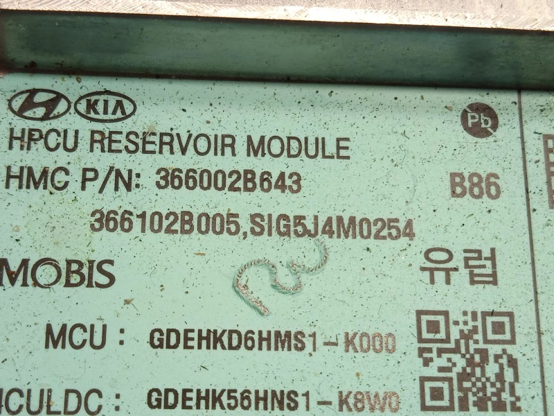 Recambio de convertidor potencia para kia niro i (de) 1.6 gdi hybrid referencia OEM IAM 366002B643  