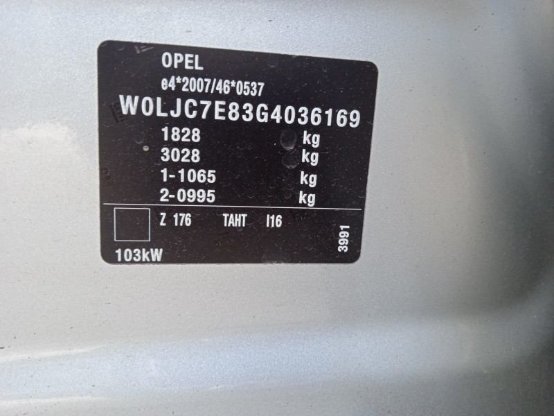 opel mokka / mokka x (j13) del año 2015