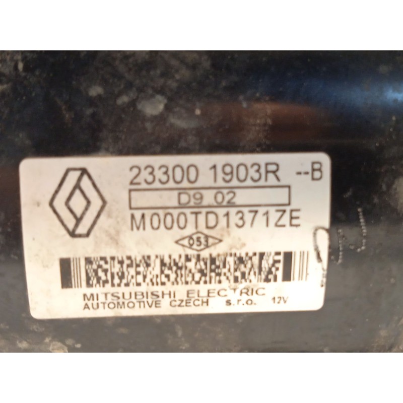 Recambio de motor arranque para dacia dokker express furgoneta/monovolumen 1.6 lpg referencia OEM IAM 233001903R  M000TD1371ZE