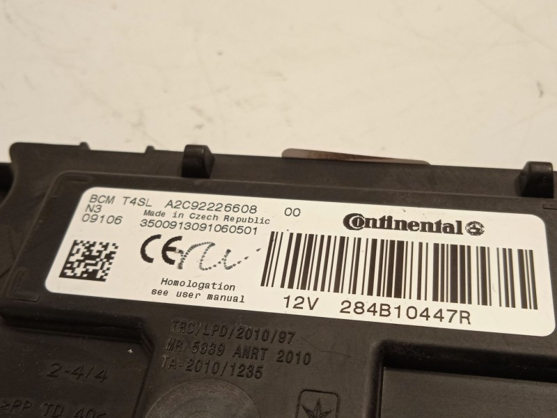 Recambio de modulo electronico para dacia dokker express furgoneta/monovolumen 1.6 lpg referencia OEM IAM 284B10447R  