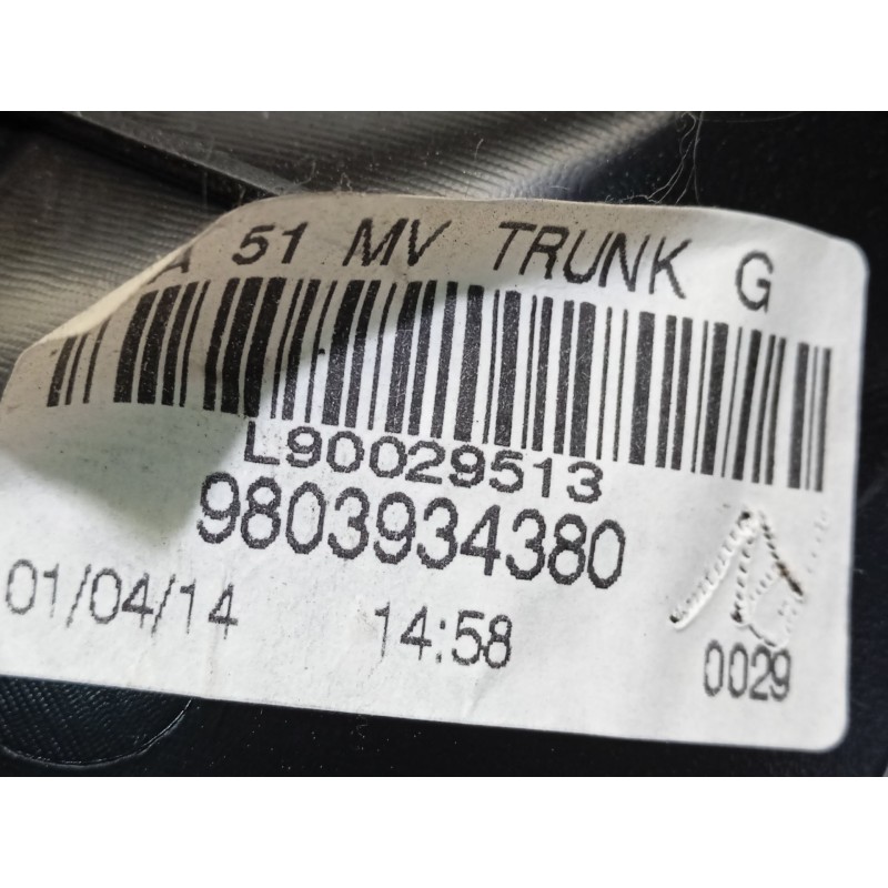 Recambio de piloto trasero izquierdo interior para citroën c3 tonic referencia OEM IAM 9803934380  