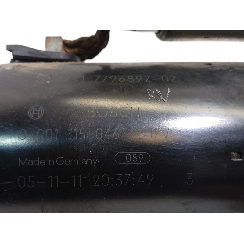 Recambio de motor arranque para bmw 3 (e90) 318 d referencia OEM IAM 12417796892  000115046