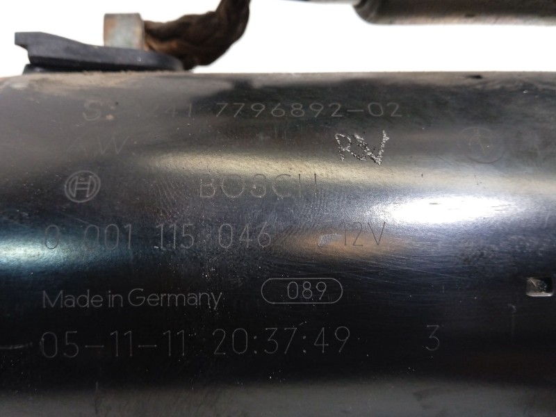 Recambio de motor arranque para bmw 3 (e90) 318 d referencia OEM IAM 12417796892  000115046