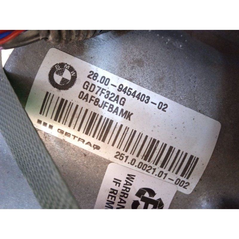 Recambio de caja cambios para mini mini (f55) cooper referencia OEM IAM 28009454403 0AF8JFBAMK GD7F32AG