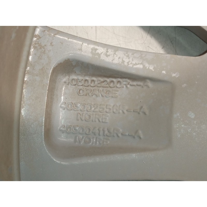 Recambio de llanta para renault captur i (j5_, h5_) 0.9 tce 90 referencia OEM IAM 403004113R 403002556 