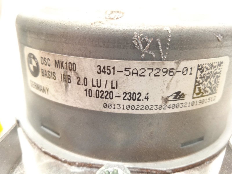 Recambio de abs para bmw x1 (f48) xdrive 18 d referencia OEM IAM 34515A27296 10022023024 5A27299