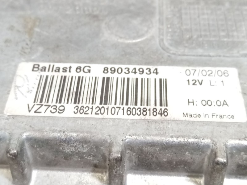 Recambio de centralita faro xenon izquierdo para opel signum hatchback (z03) 1.9 cdti (f48) referencia OEM IAM 89034394  