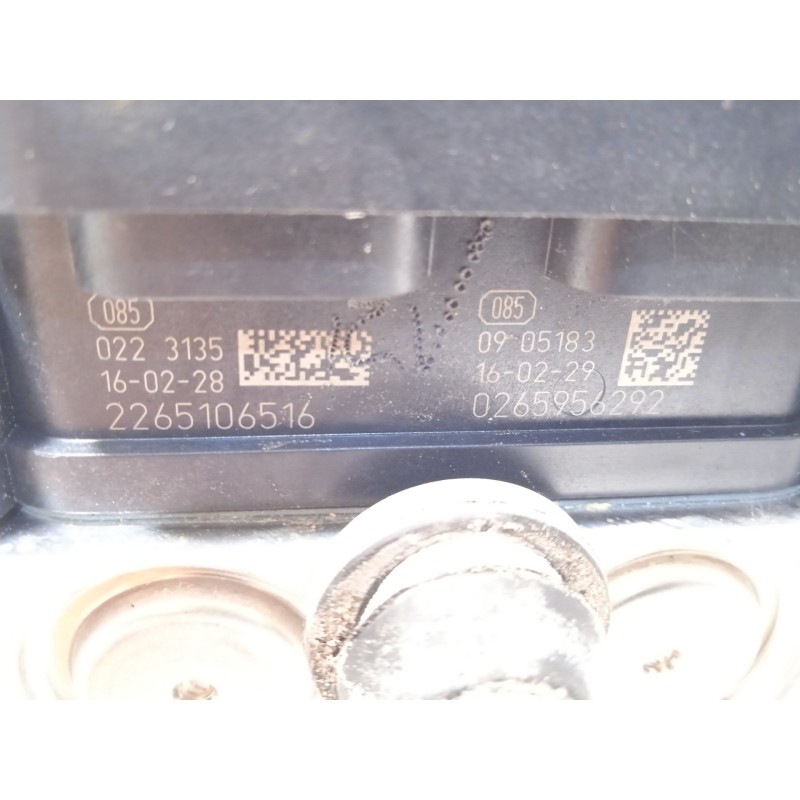 Recambio de abs para opel adam jam ecoflex referencia OEM IAM 39002551 0265956292 269539