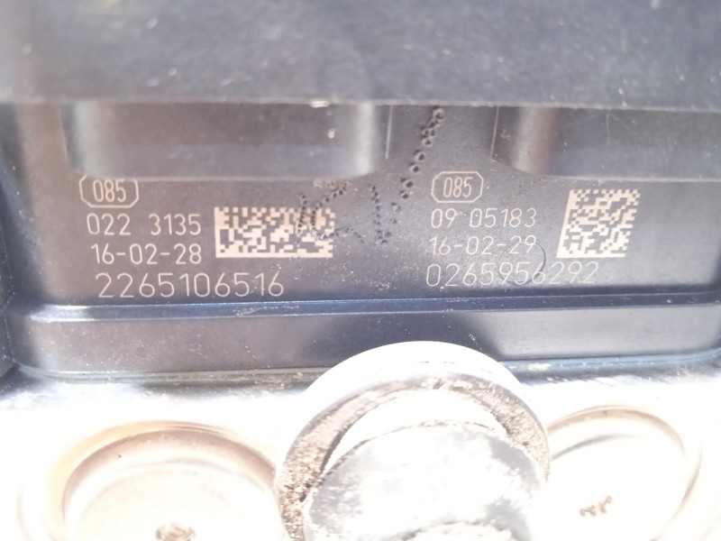 Recambio de abs para opel adam jam ecoflex referencia OEM IAM 39002551 0265956292 269539