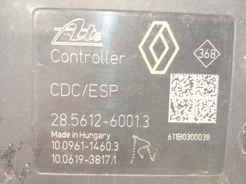Recambio de abs para renault fluence (l3_) z.e. referencia OEM IAM 476600451R 10021206014 28561260013