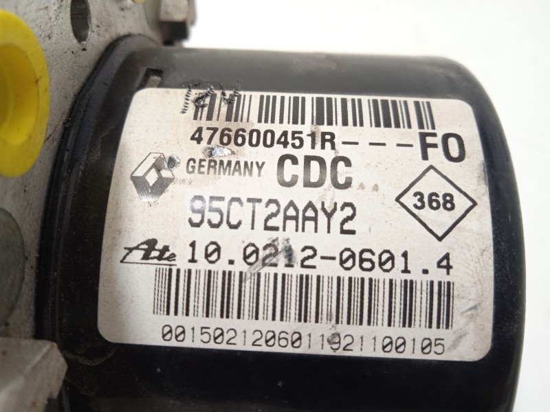 Recambio de abs para renault fluence (l3_) z.e. referencia OEM IAM 476600451R 10021206014 28561260013