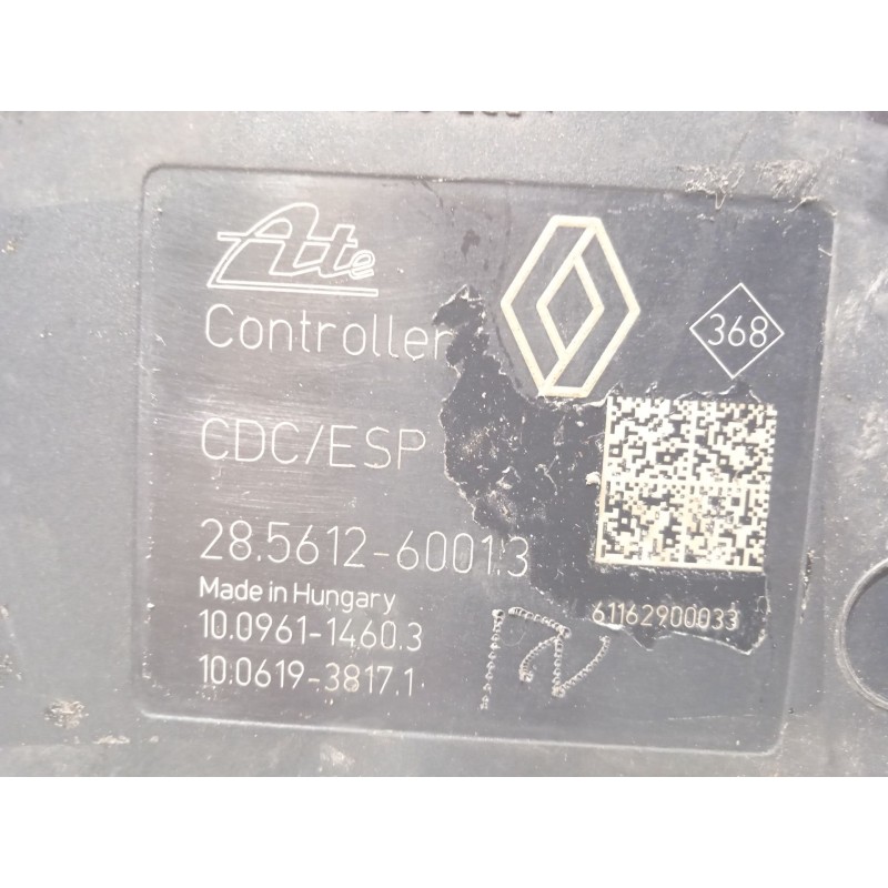 Recambio de abs para renault fluence (l3_) z.e. referencia OEM IAM 476600451R 10021206014 28561260013
