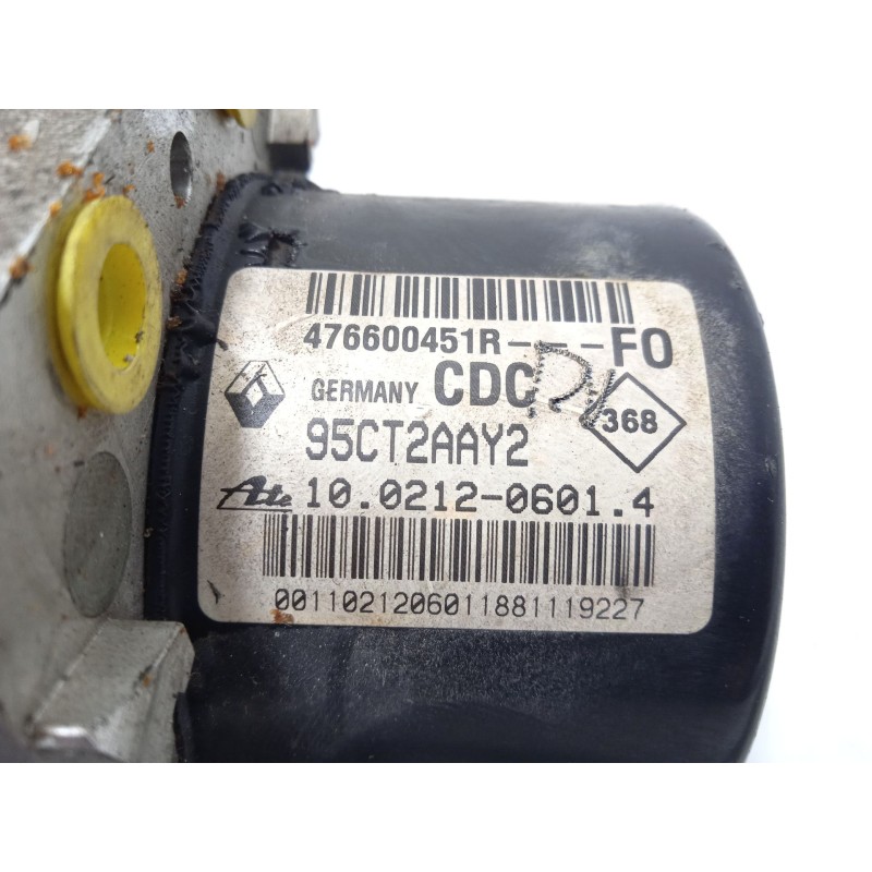Recambio de abs para renault fluence (l3_) z.e. referencia OEM IAM 476600451R 10021206014 28561260013