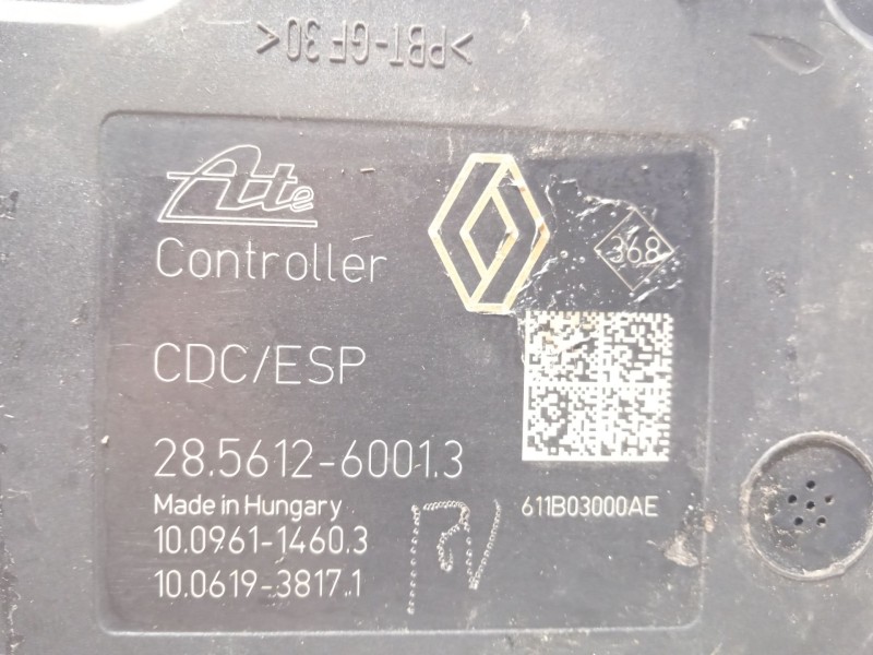 Recambio de abs para renault fluence (l3_) z.e. referencia OEM IAM 476600451R 10021206014 28561260013