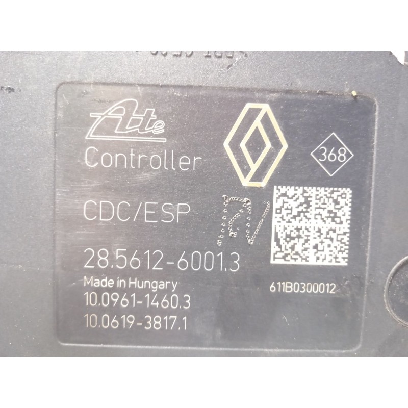 Recambio de abs para renault fluence (l3_) z.e. referencia OEM IAM 476600451R 10021206014 28561260013