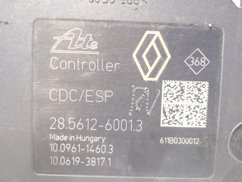 Recambio de abs para renault fluence (l3_) z.e. referencia OEM IAM 476600451R 10021206014 28561260013