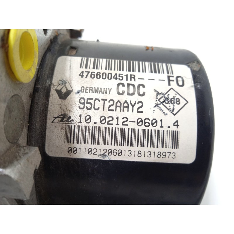 Recambio de abs para renault fluence (l3_) z.e. referencia OEM IAM 476600451R 10021206014 28561260013