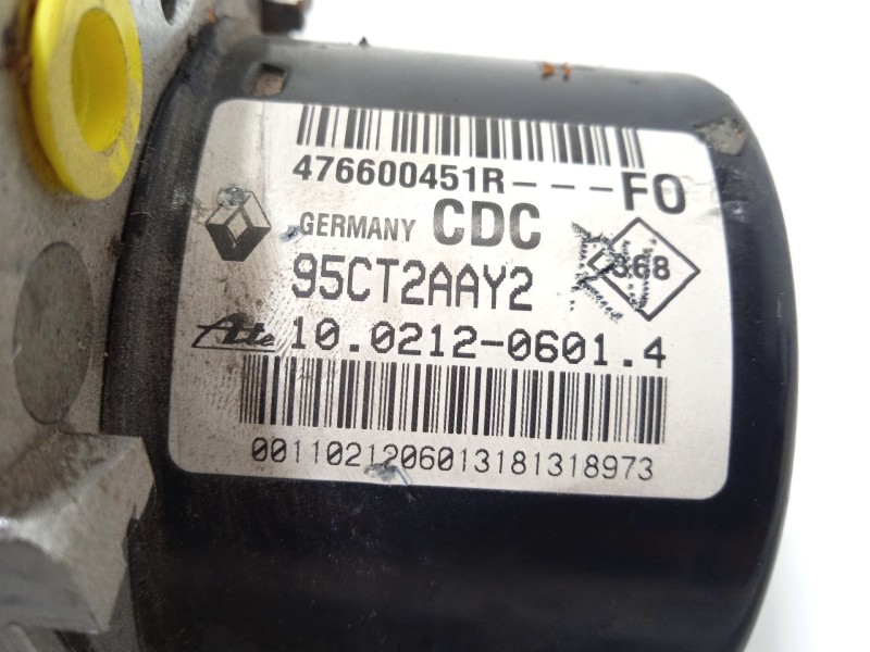 Recambio de abs para renault fluence (l3_) z.e. referencia OEM IAM 476600451R 10021206014 28561260013