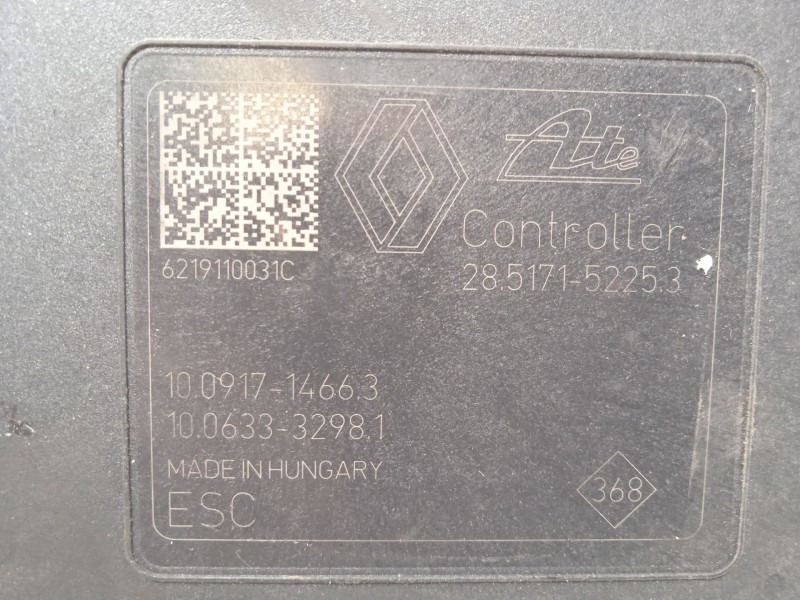 Recambio de abs para dacia sandero iii 1.0 tce 90 referencia OEM IAM 476601767R 10022025034 28517152253