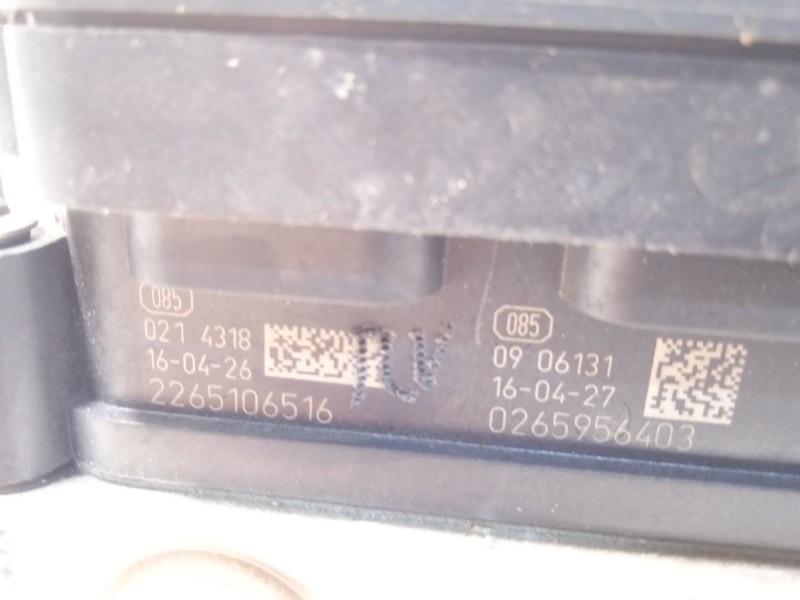 Recambio de abs para dacia logan ii ambiance referencia OEM IAM 476601203R 0265956403 269722