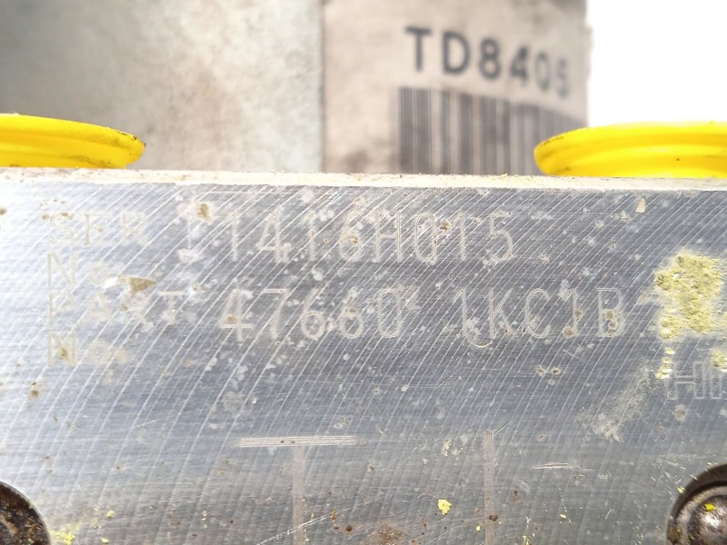 Recambio de abs para nissan juke (f15) 1.6 16v referencia OEM IAM 476601KC1B 1413H016 TD8405