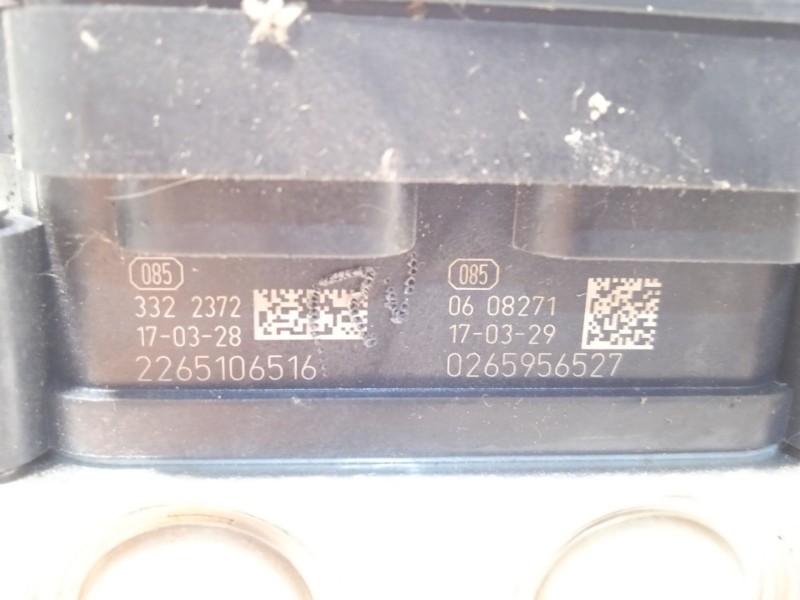 Recambio de abs para renault kadjar tech road referencia OEM IAM 476605200R 0265956527 269829